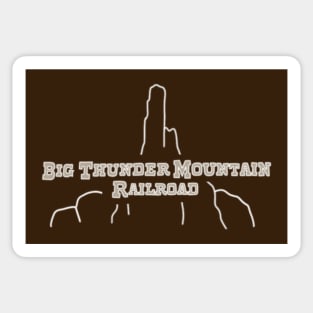 Big thunder mountain railroad Sticker